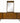 MCM Bassett Mayan Walnut  Long Dresser w/Mirror,