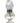 Vintage clear glass oil lamp w/ chimney, 18" h, 6.5" diam.