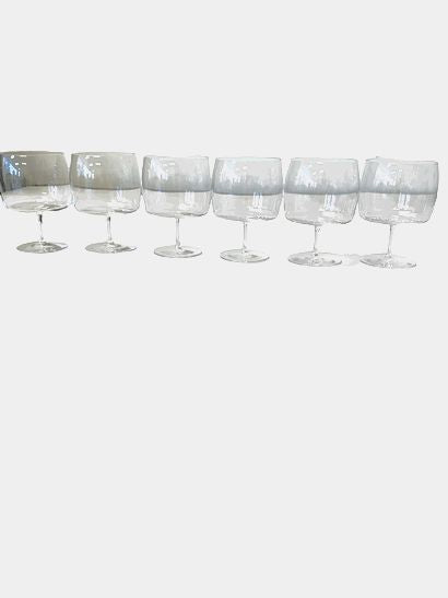 Set of 6 Barrel Wine Glasses