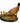Cast iron pheasant door stop, 14.75" h, 15" w, 3.5" d