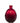Pairpont Glass Flask Ruby Met Museum 6"h x 4.5"