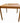 MCM square teak dining table, 28.5H 33.5W 33.5D