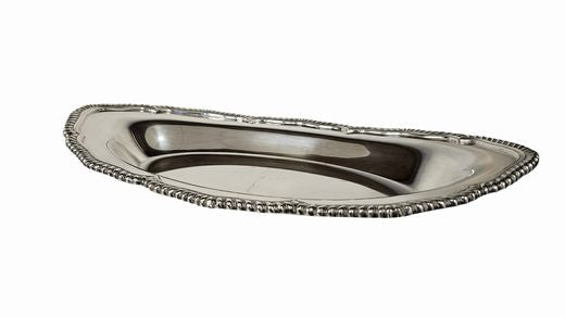 Sheffield Oval  Siverplate Serving Dish 14"L