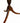 George III Style Mahogany Splay Leg Dining Table, L. 71 in.