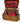 Time Highlander Picnic Basket w/Red Tartan Quited Liner & Service For 4 13x20"