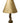 Textured Golden Finish Table Lamp 20"h x 12"dia