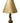 Textured Golden Finish Table Lamp 20"h x 12"dia
