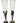 PAIR of Seagull Canada champagne flutes w/ pewter art nouveau base, 8.75" h