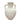 Off-white bisque pottery amphora vase, 14.5" h