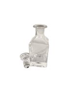 Walsingham Etched Decanter w/ Stopper 6"t