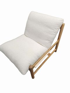 AVON lounge chair & ottoman, 26" W x 22" D x 33" H