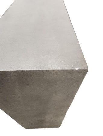 AVVA Dark Grey Concrete Console Table, (AS IS) 36"x14"x36"H