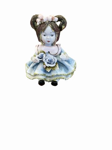 Sorelle porcelain "Molly Spaghetti" figurine, 4.5"H